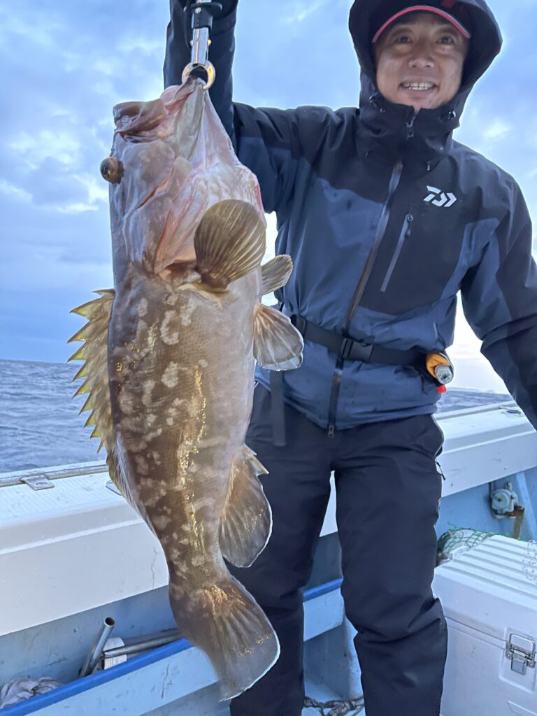 5月11日イカ泳がせ釣り釣果 北九州 遊漁船 ポントス 幸雅丸